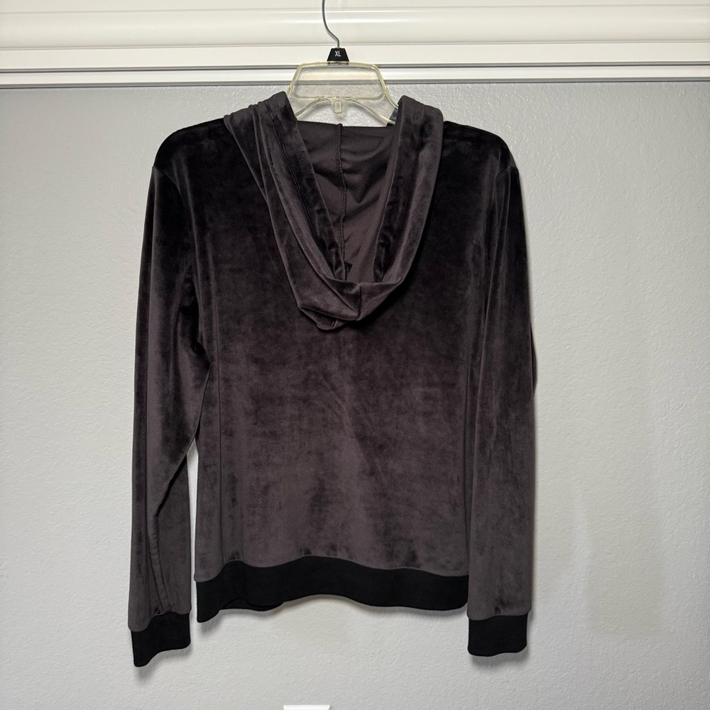 PINK Black Velvet Jacket Large - Picture 5 of 5